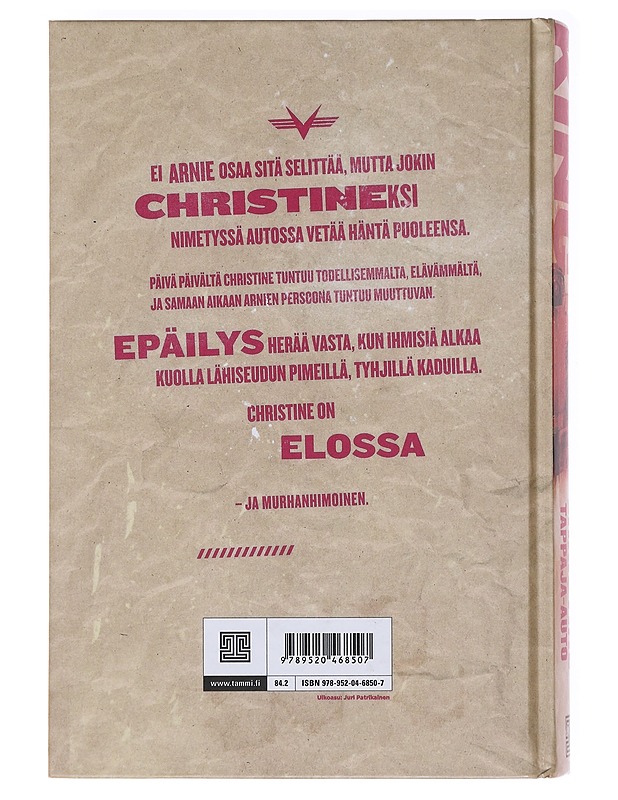 Christine tappaja-auto - King, Stephen - Romaanit ja novellit - 10105583139 - 1