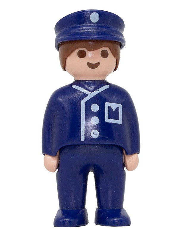 PLAYMOBIL 1.2.3 virkamies minifiguuri - Lasten lelut - 10105583150 - 0