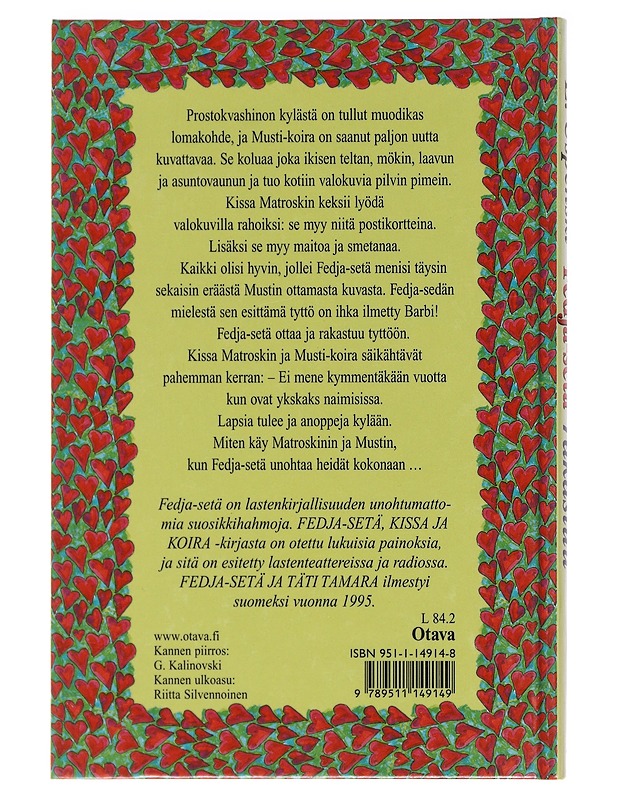 Fedja-setä rakastuu - Uspenski, Eduard - Lastenkirjat - 10105583170 - 1
