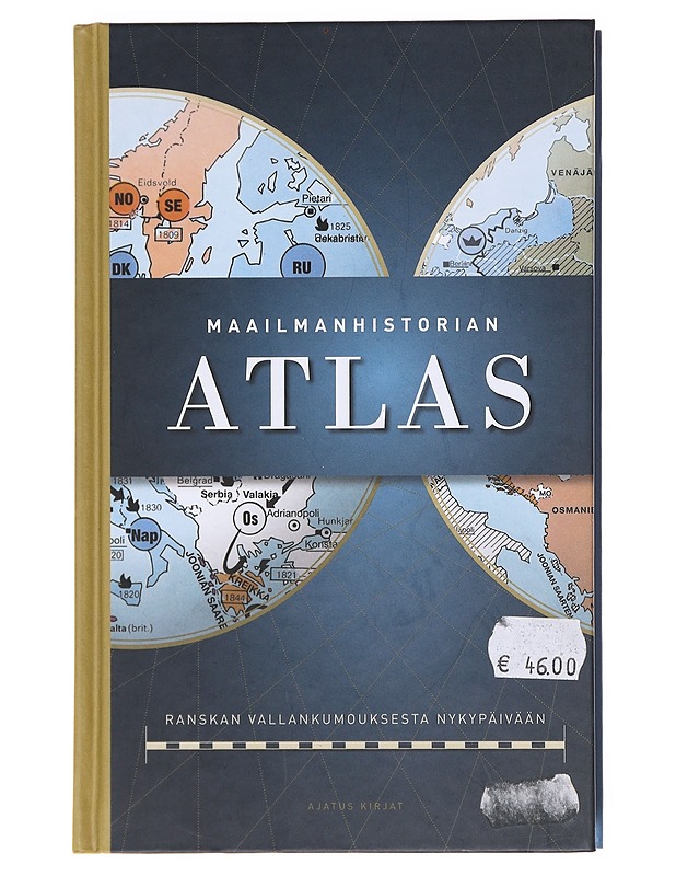 Maailmanhistorian atlas Ranskan vallankumouksesta nykypäivään - Kinder, Hermann - Historiakirjat - 10105583175 - 0