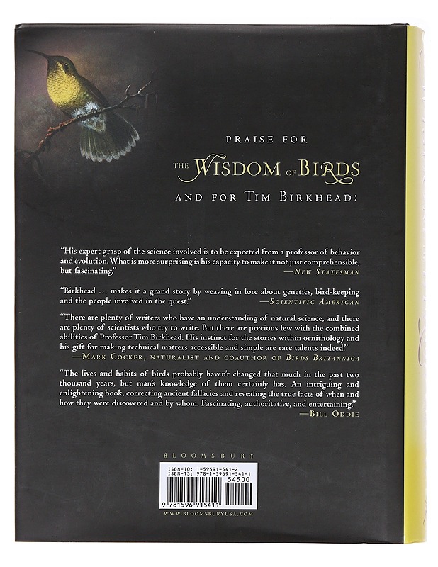 The Wisdom of Birds - Birkhead, Tim - Lemmikki- ja luontokirjat - 10105583199 - 1