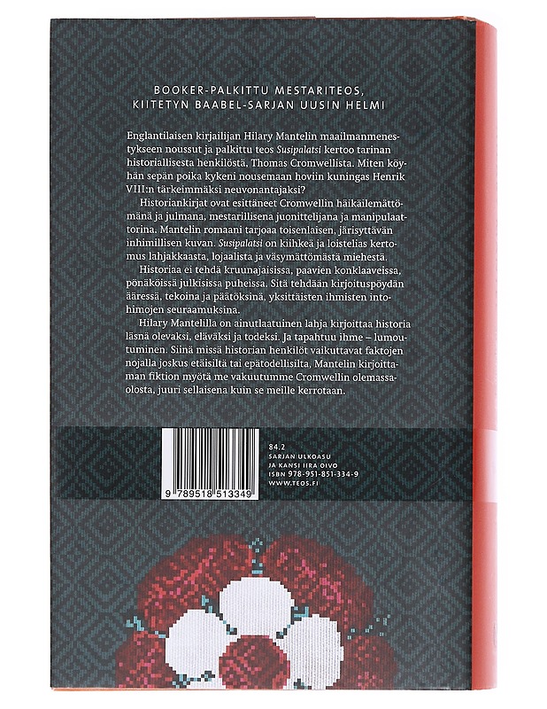Susipalatsi - Mantel, Hilary - Romaanit ja novellit - 10105583252 - 1