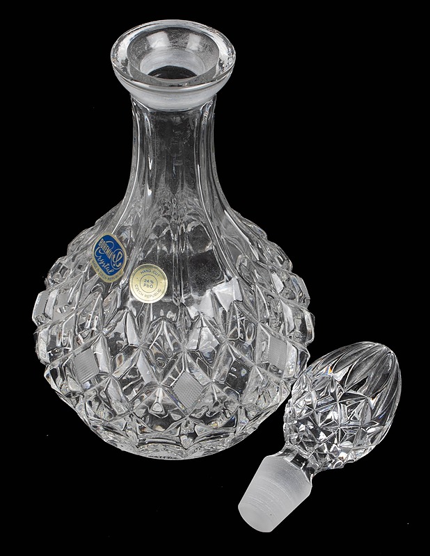 BOHEMIA CRYSTAL Hand Cut kristallikarahvi - Tarjoiluastiat - 10105583262 - 0