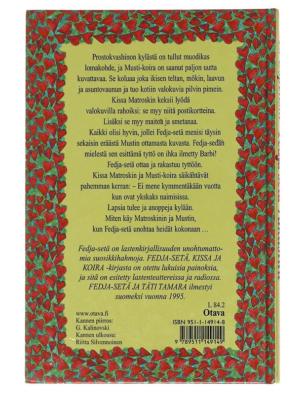 Fedja-setä rakastuu - Uspenski, Eduard - Lastenkirjat - 10105583269 - 1
