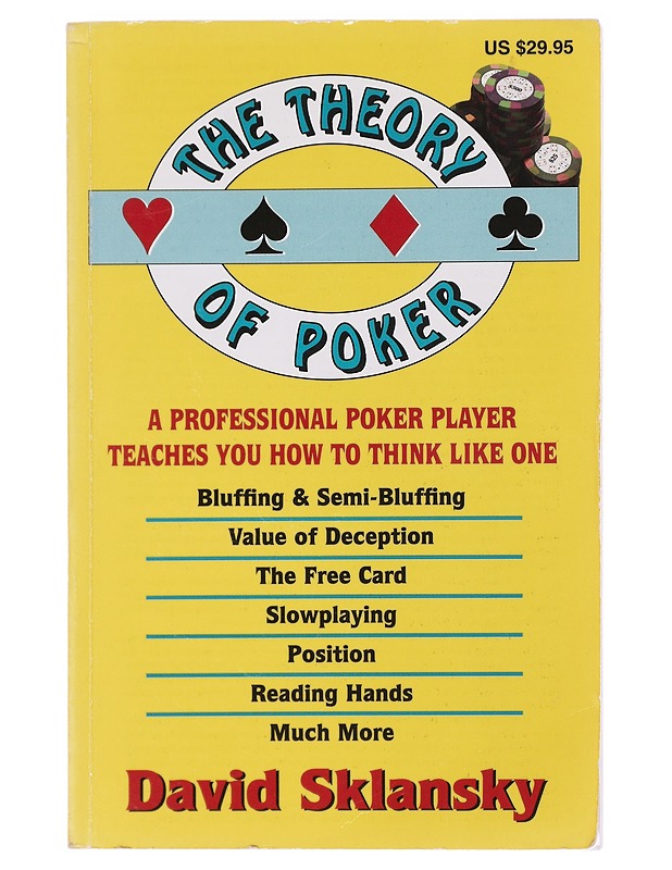 The theory of Poker - Sklansky, David - Tietokirjat ja oppaat - 10105583326 - 0