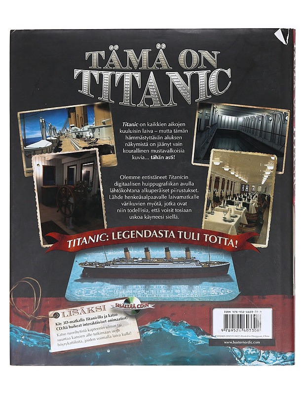 Tämä on Titanic / digitekniikalla luotuja henkeäsalpaavia uusia kuvia - Chrisp, Peter - Historiakirjat - 10105583325 - 1