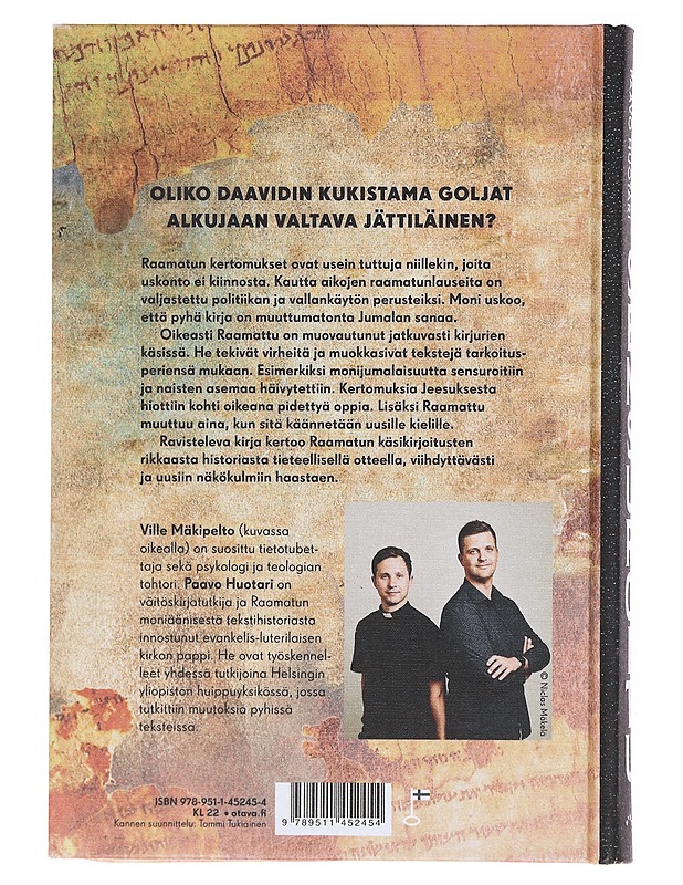 Sensuroitu : Raamatun muutosten vaiettu historia - Mäkipelto, Ville - Historiakirjat - 10105583342 - 1