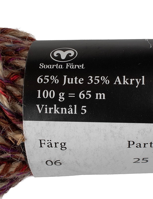 SVARTA FÅRET juuttilanka, 100g - Ompelu - 10105583369 - 1