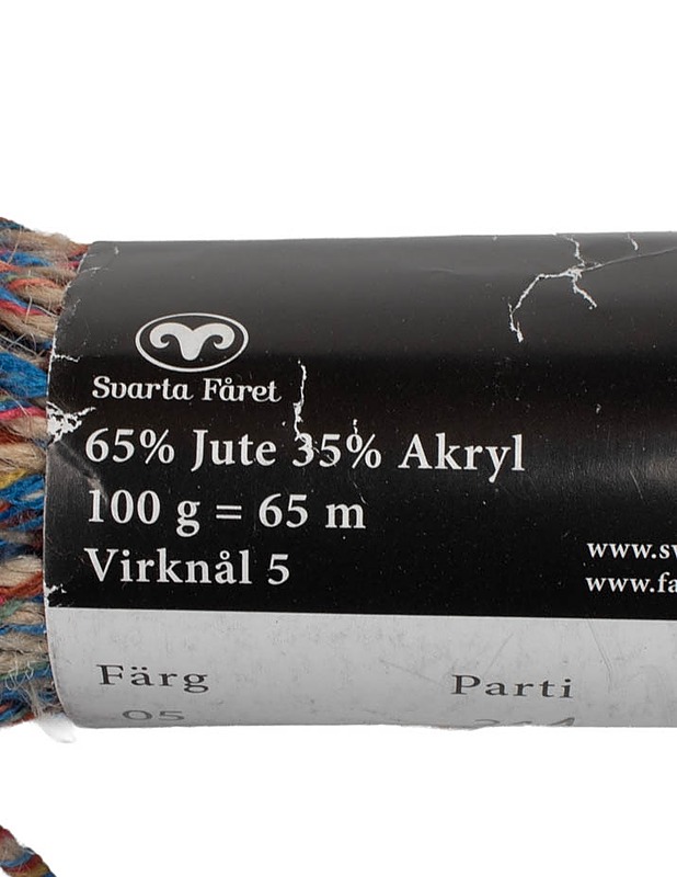 SVARTA FÅRET Home Deco juuttilanka, 100g - Ompelu - 10105583374 - 1
