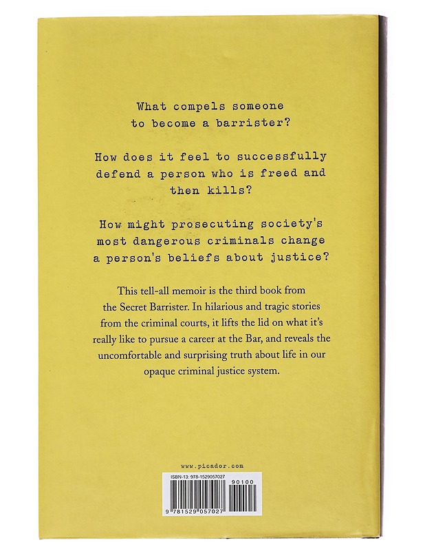 Nothing but the Truth The Secret Barrister - Tietokirjat - 10105583402 - 1