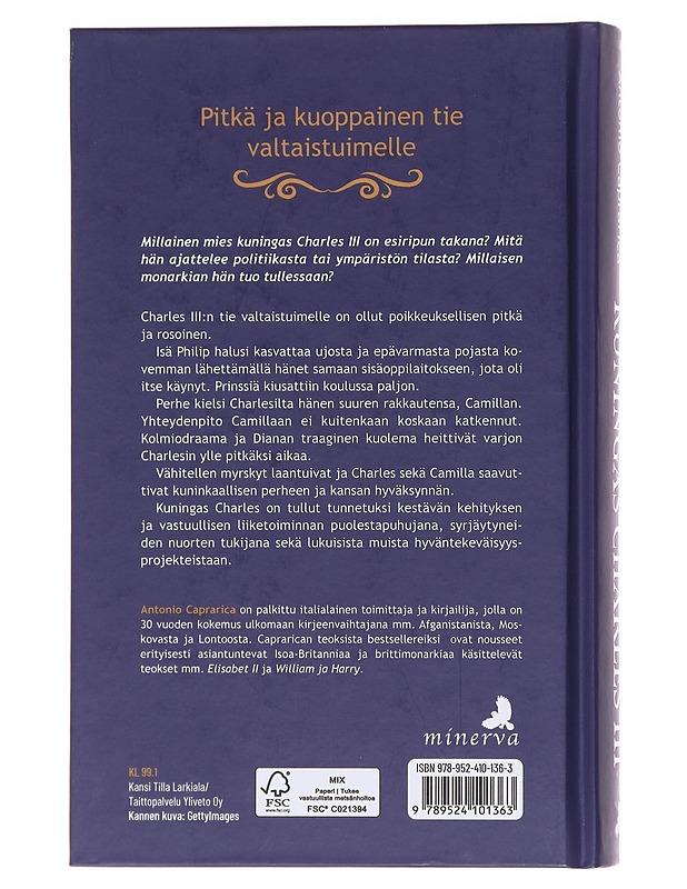 Kuningas Charles III - Caprarica, Antonio - Elämäkerrat ja muistelmat - 10105583414 - 1