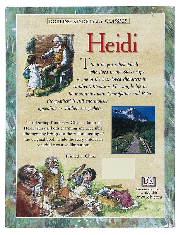 Heidi - Johanna Spyri - Lastenkirjat - 10105583429 - 1
