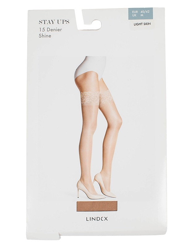 LINDEX Stay Ups stay up -sukat, 40-42 - Asusteet - 10105583443 - 0