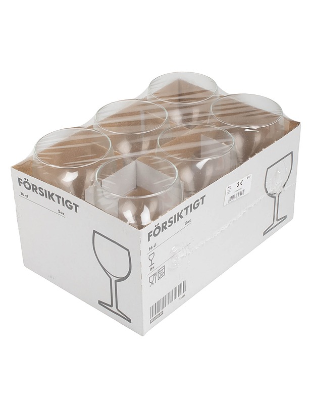IKEA Försiktigt viinilasit, 6 kpl - Lasit - 10105583478 - 0
