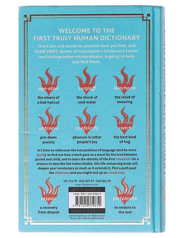 An Emotional Dictionary - Dent, Susie - Matkaoppaat ja sanakirjat - 10105583496 - 1