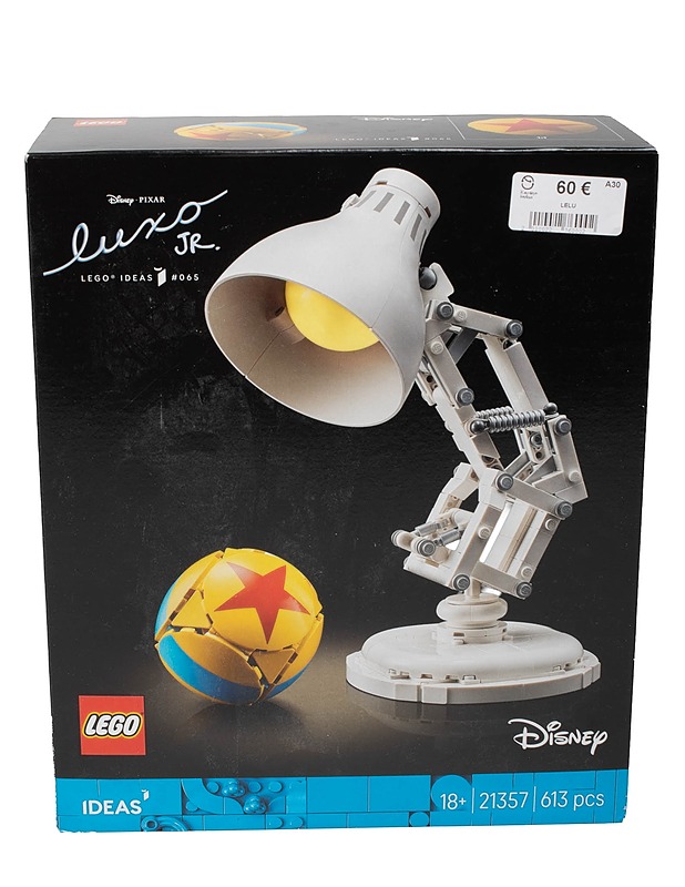 LEGO Ideas 21357 Disney Pixar Luxo Jr. rakennussarja - Lasten lelut - 10105583510 - 0