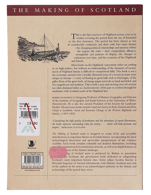 The Age of the Clans - Robert Dodghson - Historiakirjat - 10105583533 - 1