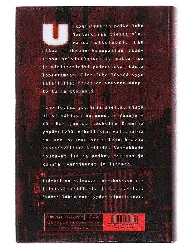 Itäveri - Ilkka Remes - Romaanit ja novellit - 10105583529 - 1