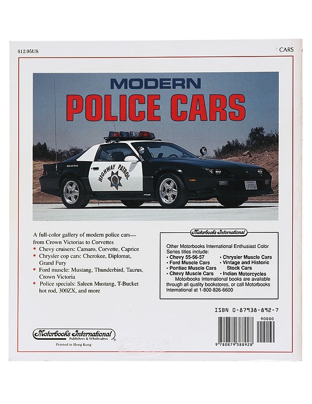 Modern Police Cars -  - Harrastekirjat - 10105583547 - 1
