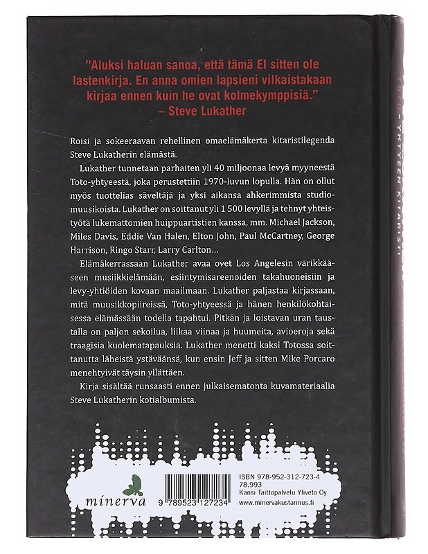Omaelämäkerta - Lukather, Steve - Elämäkerrat ja muistelmat - 10105583568 - 1