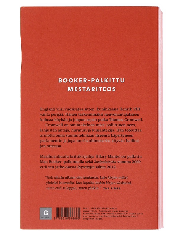 Susipalatsi - Mantel, Hilary - Romaanit ja novellit - 10105583572 - 1