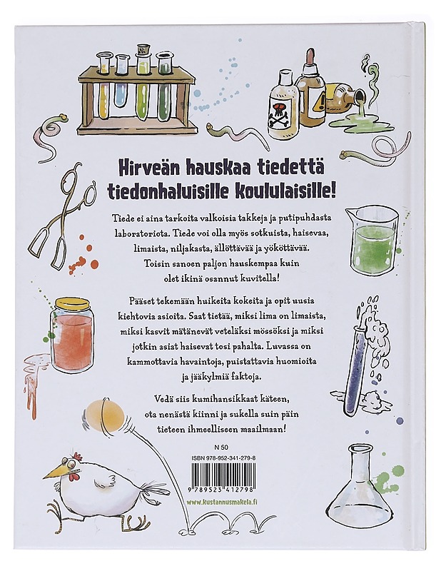 Ihanan iljettävät tiedekokeet - Hirschmann, Kris - Lastenkirjat - 10105583613 - 1