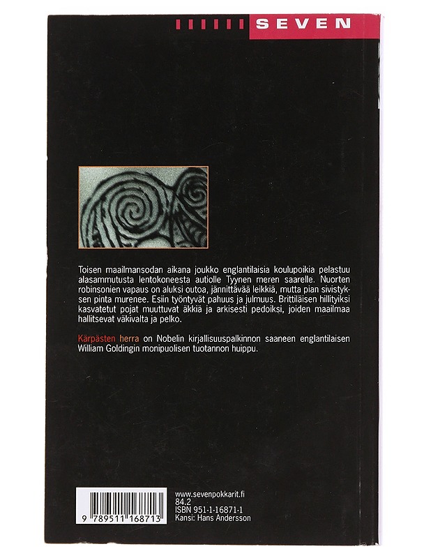 Kärpästen herra - Golding, William - Romaanit ja novellit - 10105583638 - 1