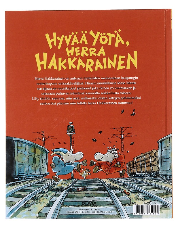 Hyvää yötä, herra Hakkarainen - Kunnas, Mauri - Lastenkirjat - 10105583641 - 1