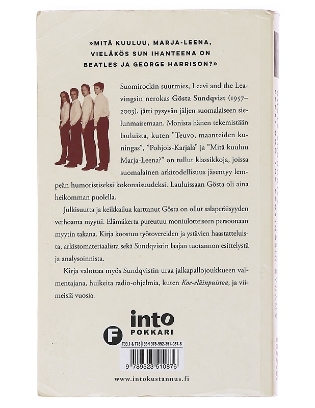 Gösta Sundqvist / Leevi and the Leavingsin dynamo - Timo Kalevi Forss - Elämäkerrat ja muistelmat - 10105583642 - 1