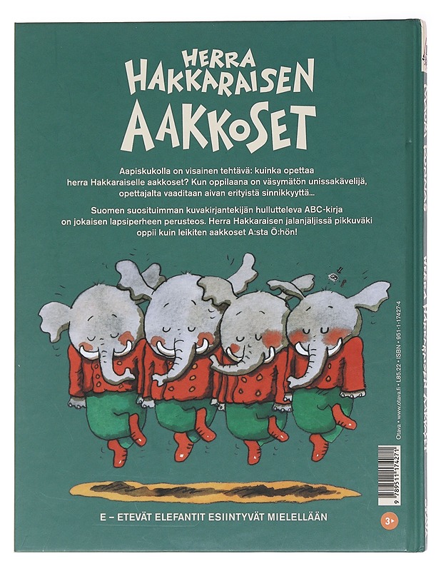Herra Hakkaraisen aakkoset - Kunnas, Mauri - Lastenkirjat - 10105583645 - 1