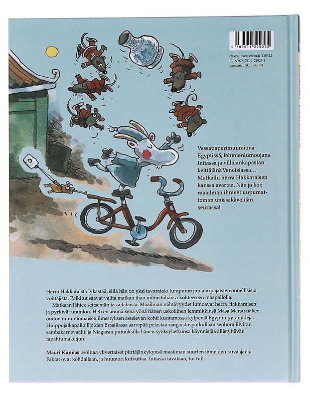 Herra Hakkaraisen seitsemän ihmettä - Kunnas, Mauri - Lastenkirjat - 10105583649 - 1
