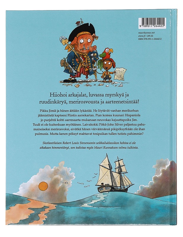 Aarresaari / kunnasmainen tulkinta Robert Louis Stevensonin klassikosta - Mauri Kunnas - Lastenkirjat - 10105583651 - 1