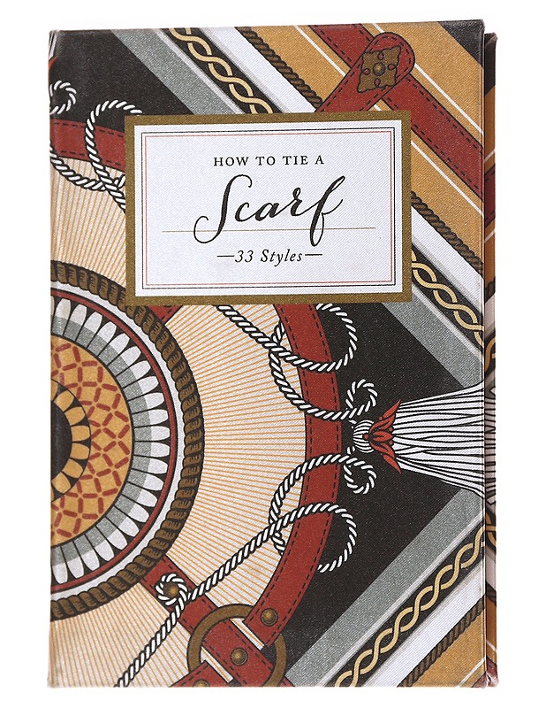 How to tie a scarf: 33 styles - Harrastekirjat - 10105583663 - 0