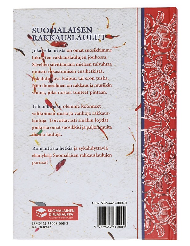 Suomalaisen rakkauslaulut - Kari, Virpi - Tietokirjat ja oppaat - 10105583672 - 1