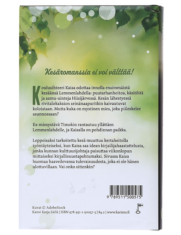 Kuulaita kesäöitä Lemmenlahdella - Tuuli Kivijoki - Romaanit ja novellit - 10105583679 - 1