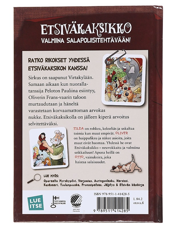 Operaatio Sirkus - Horst, Jørn Lier - Lastenkirjat - 10105583691 - 1