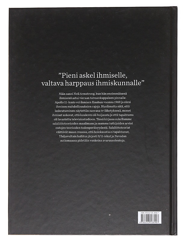 Kuulento ja muut salaliittoteoriat - Lauring, Hans - Historiakirjat - 10105583693 - 1
