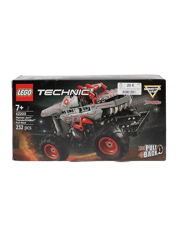 LEGO Technic 42200 Monster Jam ThunderROARus vetomoottoriauto. - Lasten lelut - 10105583760 - 0
