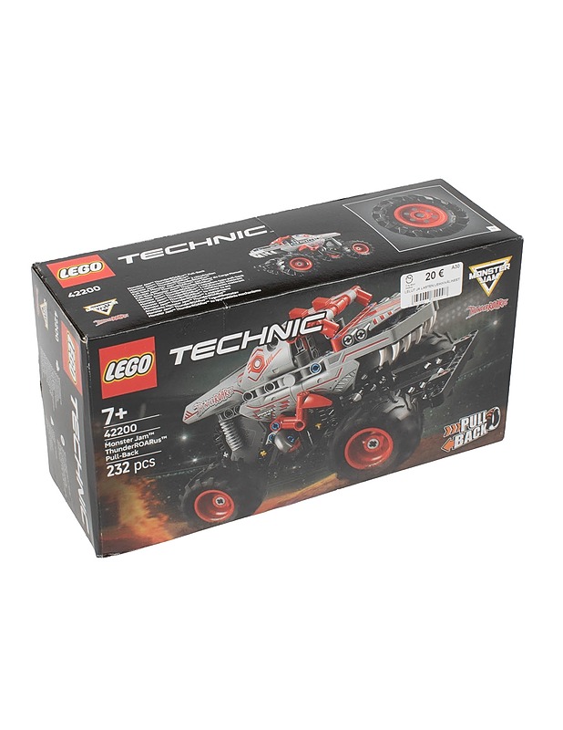 LEGO Technic 42200 Monster Jam ThunderROARus vetomoottoriauto. - Lasten lelut - 10105583760 - 1