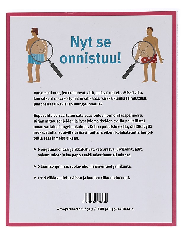 Nyt se onnistuu! : vihdoinkin eroon itsepintaisista rasvakertymistä - Tomlinson, Max - Tietokirjat ja oppaat - 10105583771 - 1