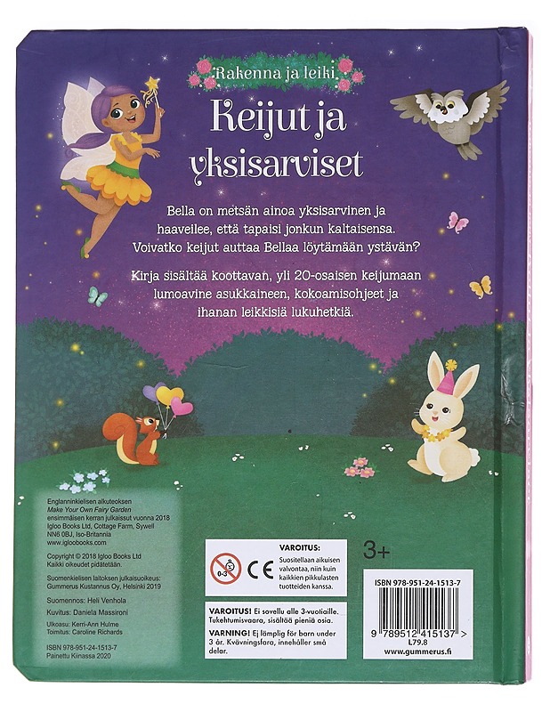 Keijut ja yksisarviset - Massironi, Daniela - Romaanit ja novellit - 10105583779 - 1