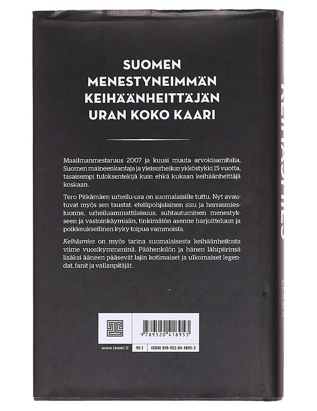 Keihäsmies / Tero Pitkämäen elämä - Keijo Leppänen - Elämäkerrat ja muistelmat - 10105583795 - 1