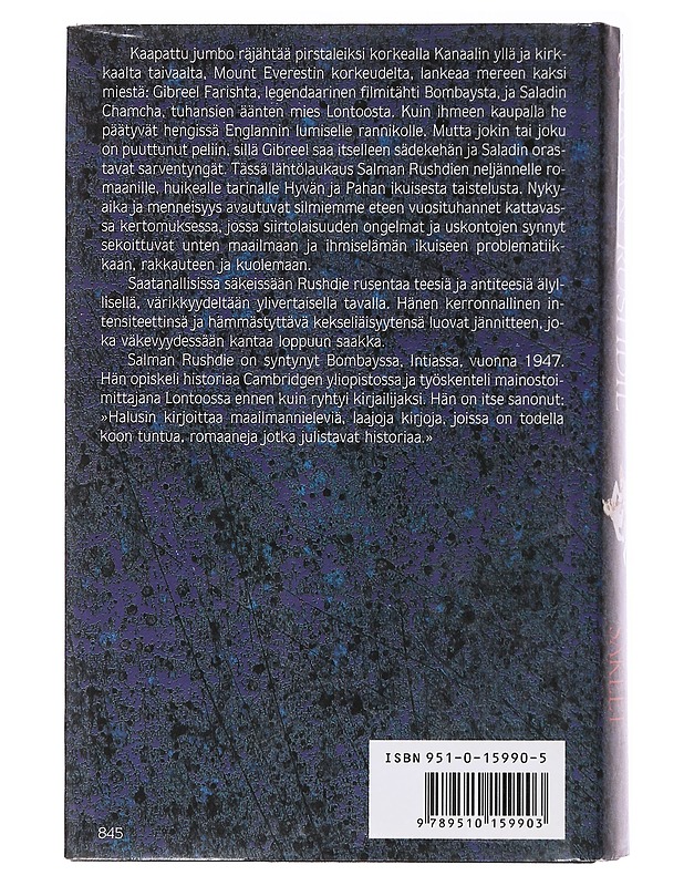 Saatanalliset säkeet - Rushdie, Salman - Romaanit ja novellit - 10105583799 - 1