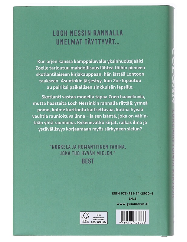 Raikkaita tuulia ja lukemattomia kirjoja - Colgan, Jenny - Romaanit ja novellit - 10105583798 - 1