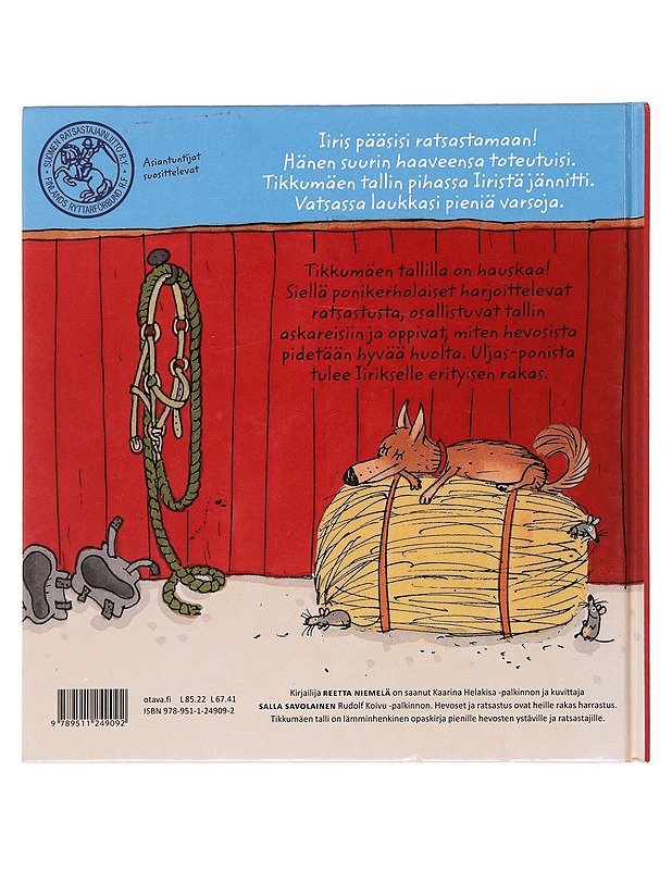 Tikkumäen talli - Niemelä, Reetta - Lastenkirjat - 10105583814 - 1