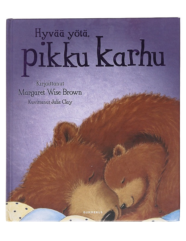 Hyvää yötä, pikku karhu - Brown - Lastenkirjat - 10105583823 - 0