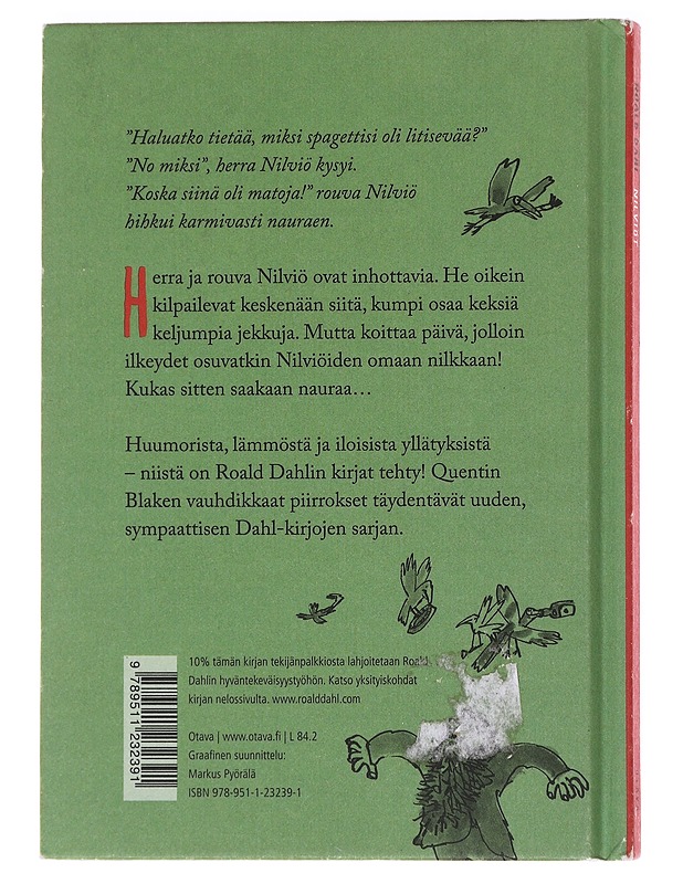 Nilviöt - Dahl, Roald - Lastenkirjat - 10105583839 - 1