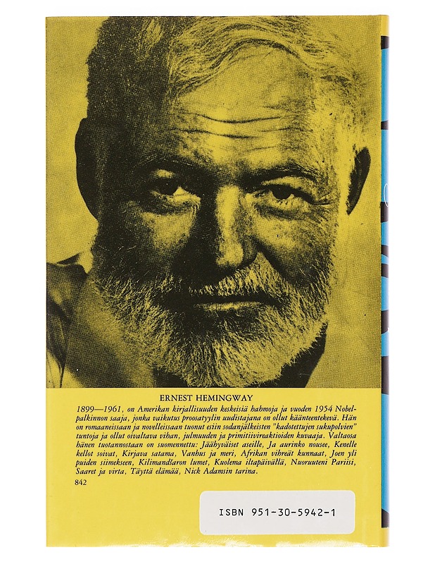 Vanhus ja meri - Hemingway, Ernest - Romaanit ja novellit - 10105583846 - 1