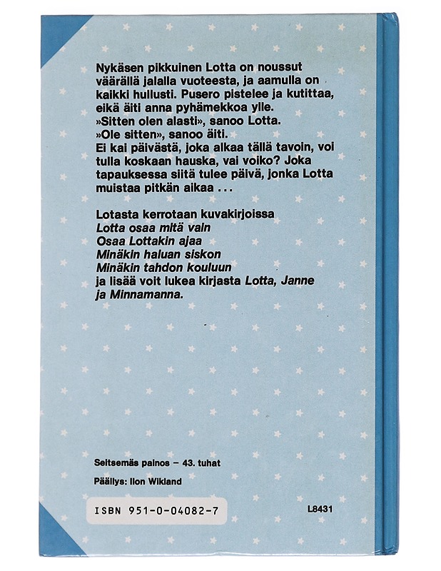 Se pikkuinen Lotta - Lindgren, Astrid - Lastenkirjat - 10105583851 - 1