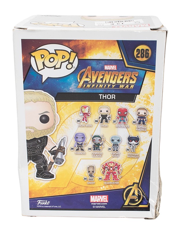 FUNKO POP Marvel Avengers Infinity War; Thor figuuri #286 - Lasten lelut - 10105583852 - 2